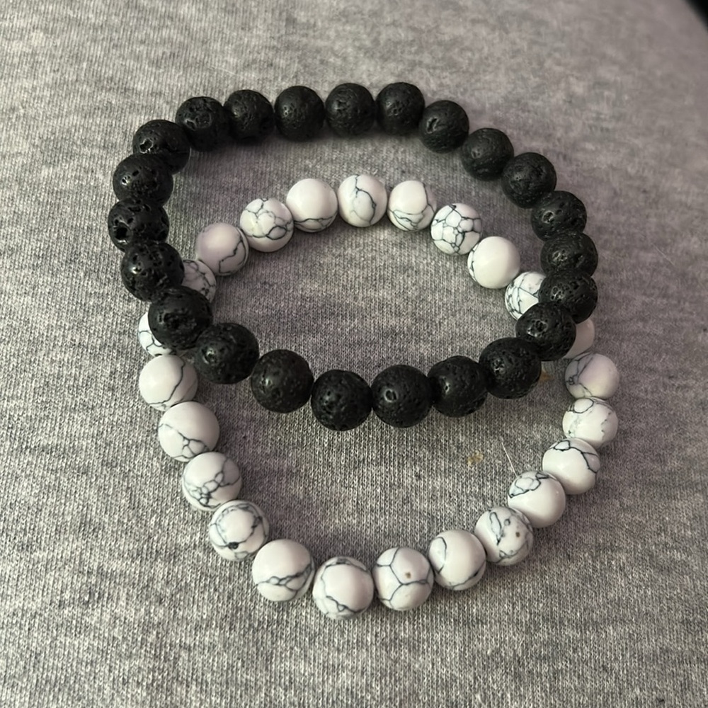 Volcanic Lava Rock and White Howlike
